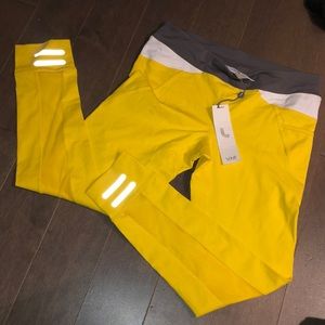 Lole full length legging with mesh details